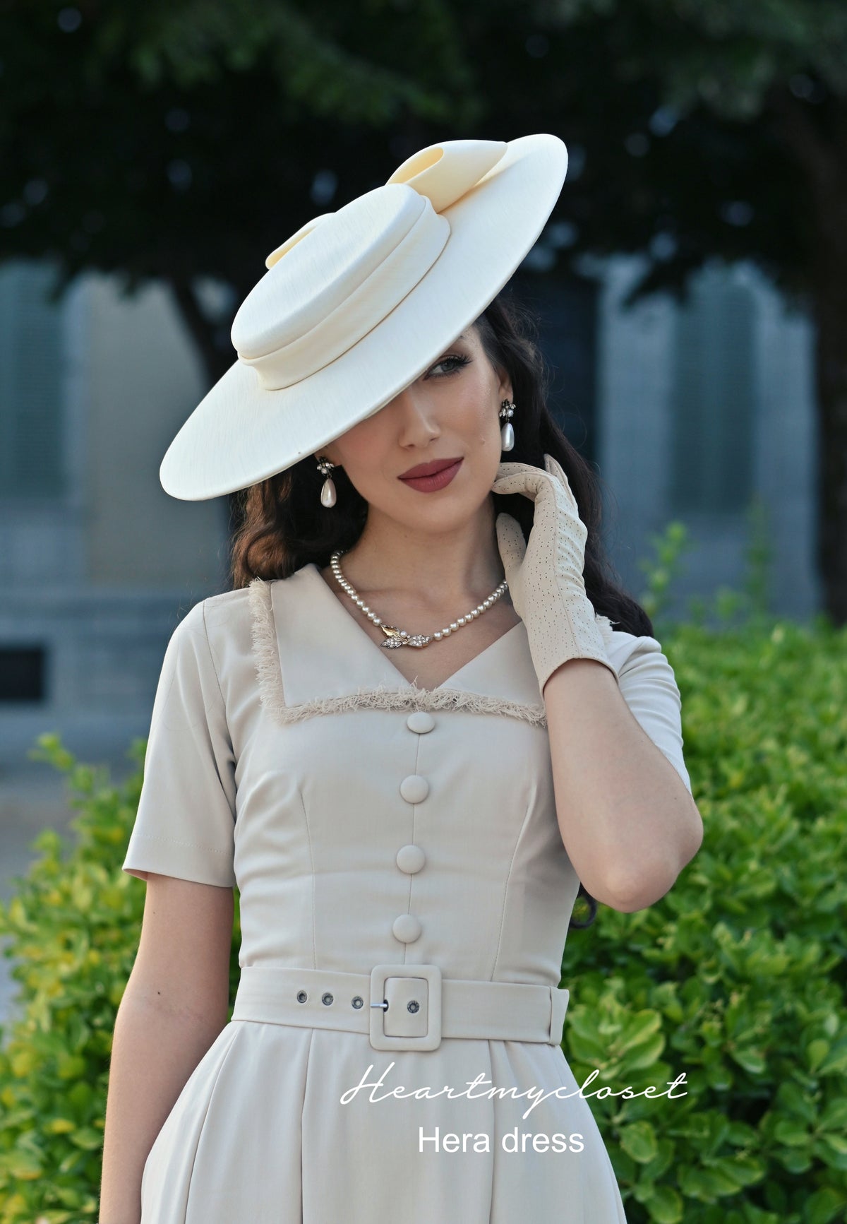 Hera -Kate Middleton inspired pleated dress - heartmycloset