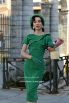 London - Kate Middleton inspired dress with front drape - heartmycloset