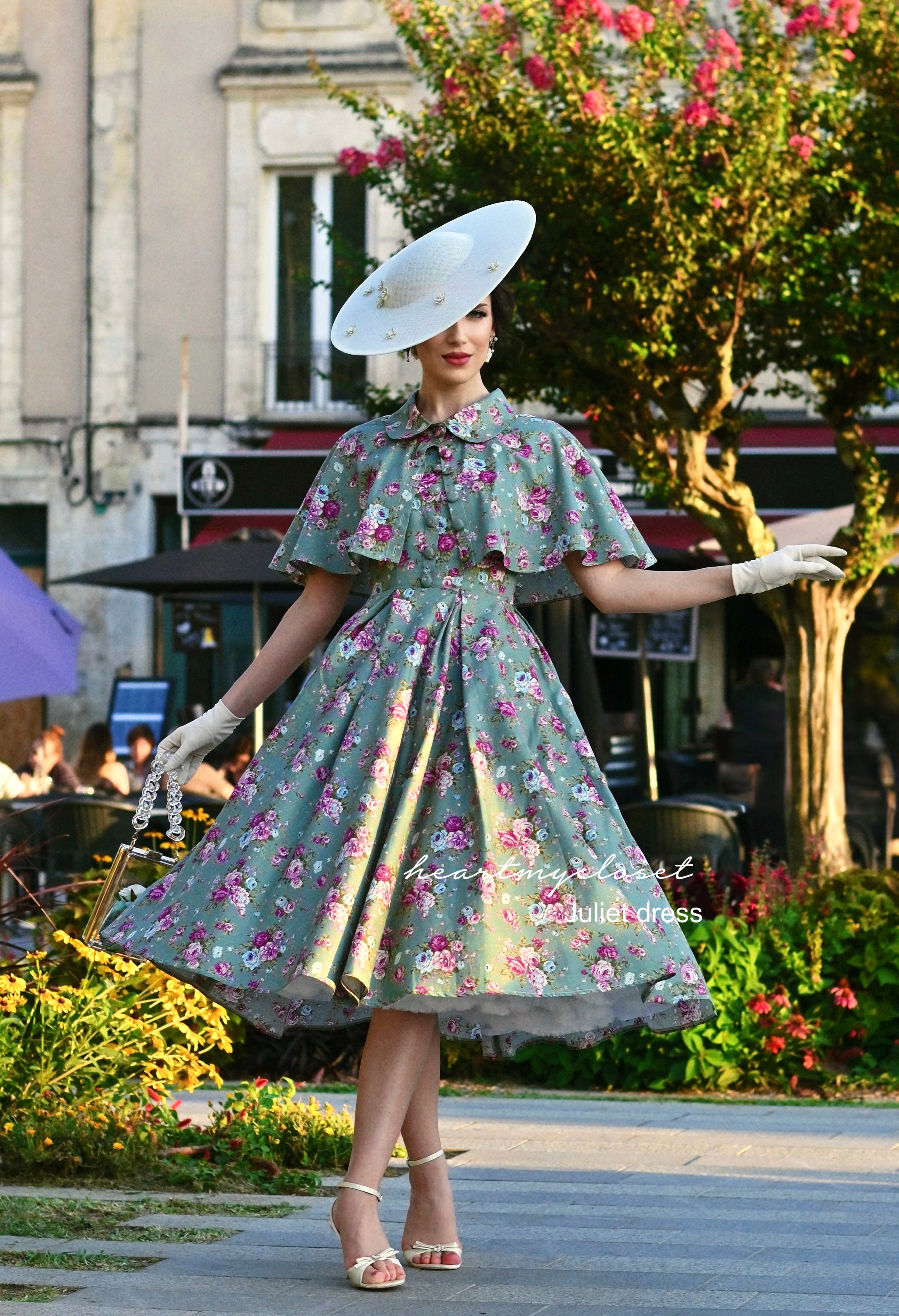 retro clothing dresses 1950s Audrey Hepburn Prom Dress for Women Vintage 50s Cocktail Swing Polka Dot Pin-up Rockabilly Dress : Clothing, Shoes & Jewelry making it a conversation starter Buy Vintage Dresses & Clothes