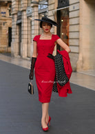 Kelly coat AND dress - retro vintage inspired - heartmycloset