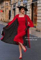 Kelly coat AND dress - retro vintage inspired - heartmycloset