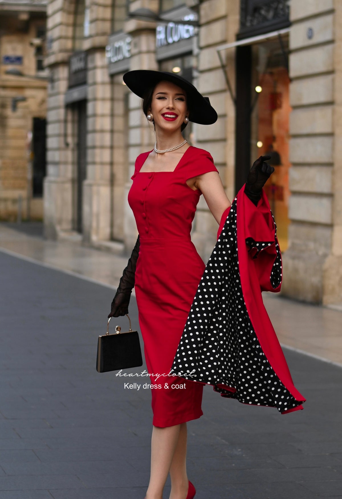 Kelly coat AND dress - retro vintage inspired - heartmycloset
