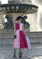 MARILYN dress AND COAT- retro vintage dress swing or pencil with coat - heartmycloset