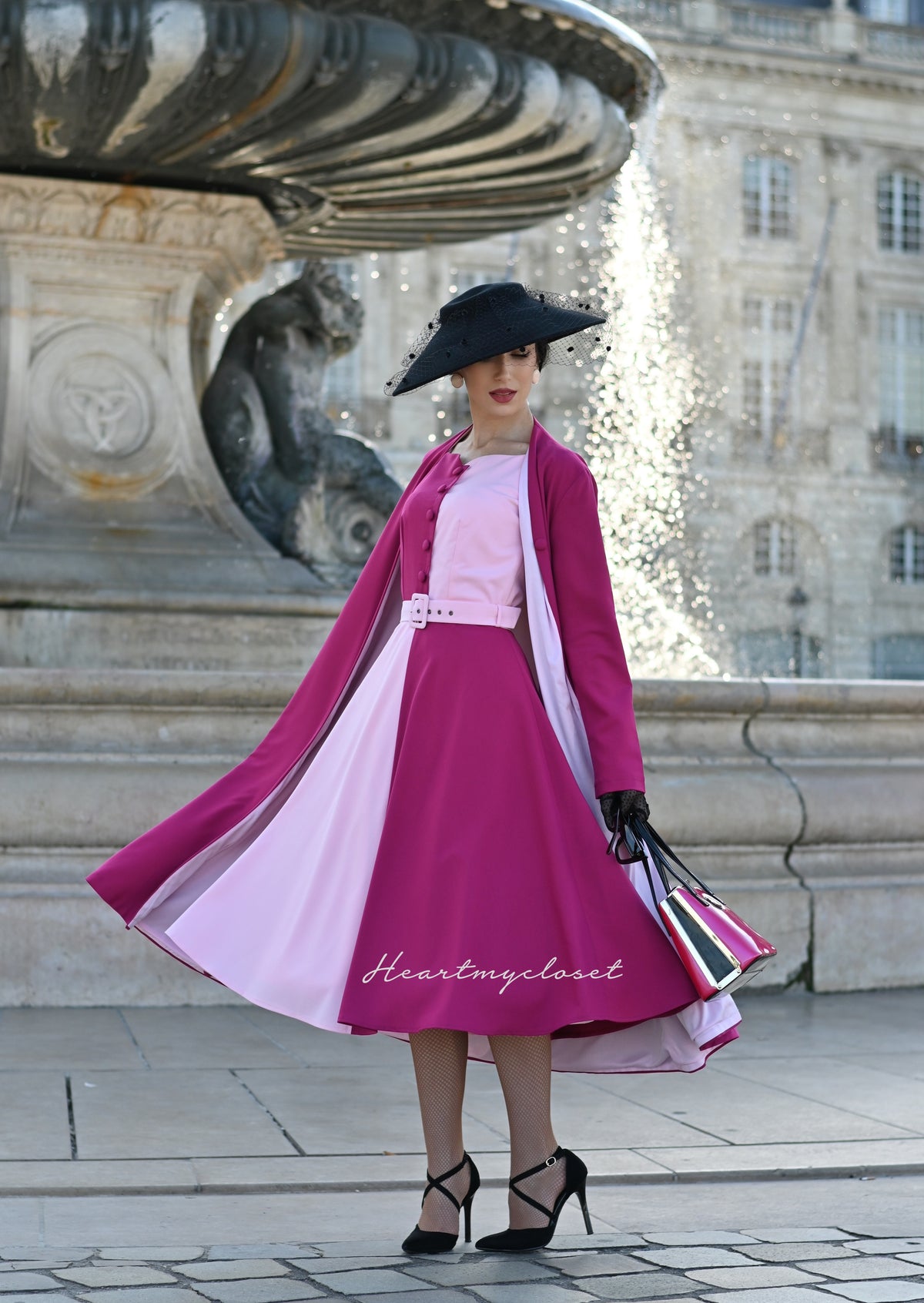 MARILYN (dress only) - retro vintage dress swing or pencil - heartmycloset