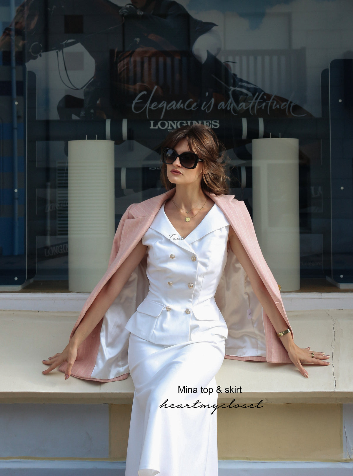Mina suit -Modern vintage style - heartmycloset