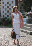 Mina suit -Modern vintage style - heartmycloset