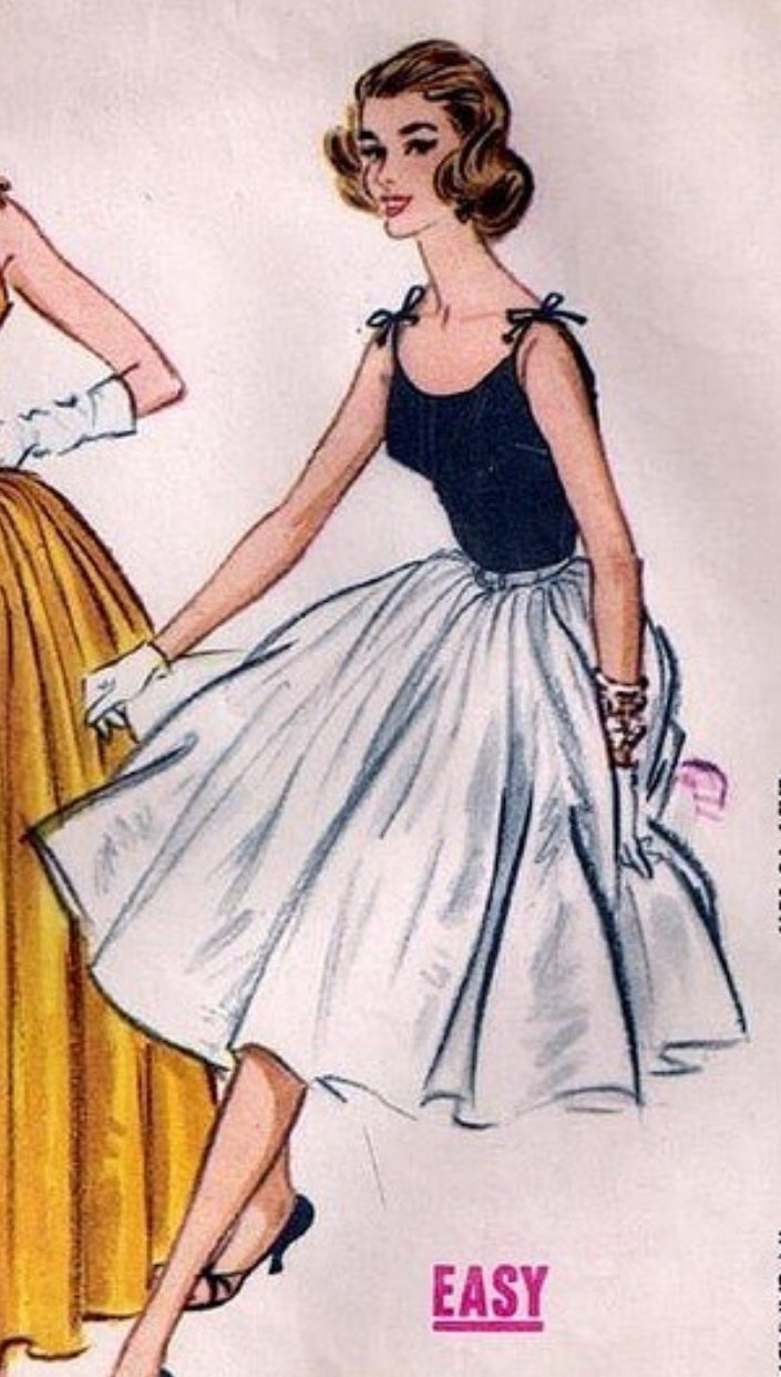 Miranda - Swing classic 1950s inspired dress - heartmycloset