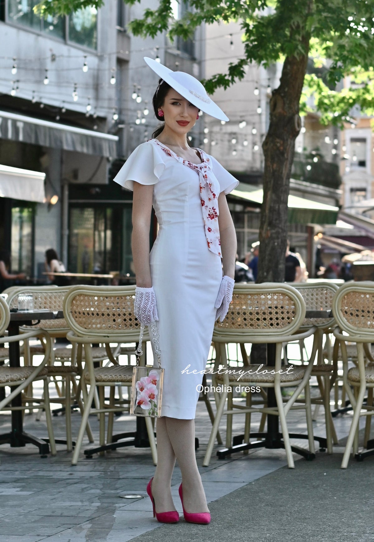 Ophelia - vintage inspired pencil dress 1950s - heartmycloset