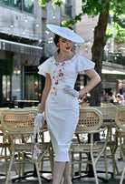 Ophelia - vintage inspired pencil dress 1950s - heartmycloset