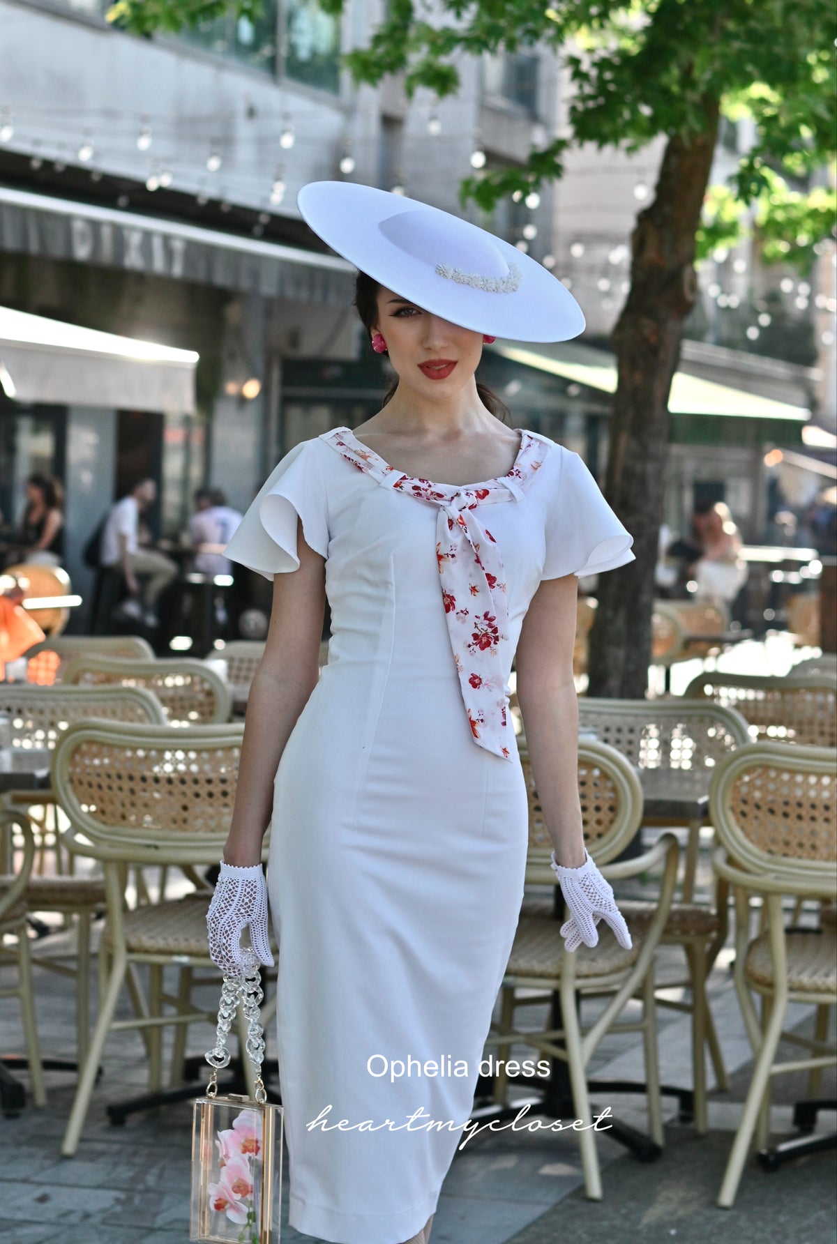 Ophelia - vintage inspired pencil dress 1950s - heartmycloset