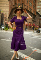 Agent carter - Peggy cosplay swing dress 1950s - heartmycloset