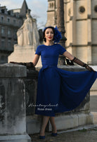 ROSE pencil dress + removable skirt wrap - heartmycloset