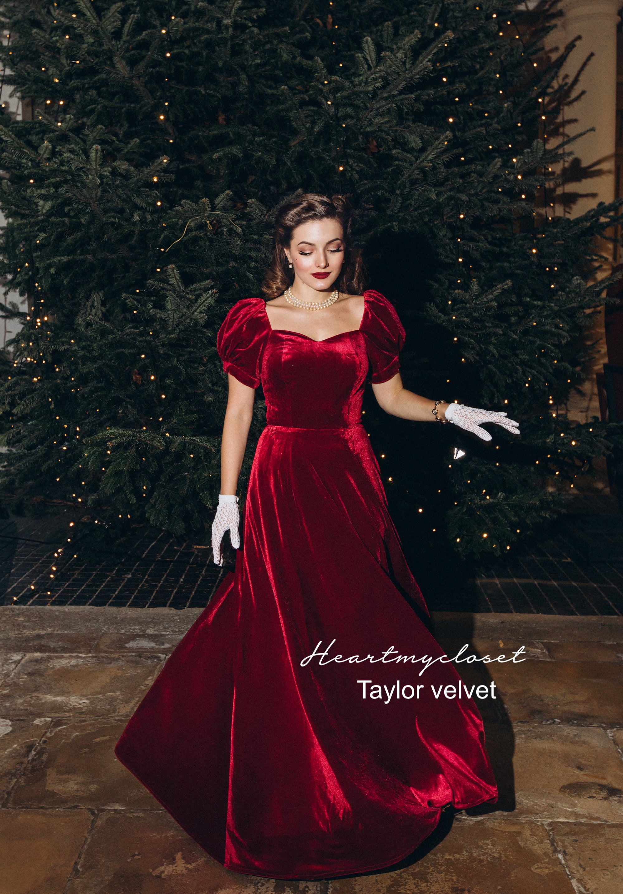 Formal Red Velvet Dress Taylor Classic Velvet Gown Heartmycloset Formal Red Velvet Dress Taylor Classic Velvet Gown Heartmycloset
