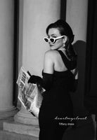 Tiffany - LBD classic pencil Audrey Hepburn inspired - heartmycloset