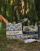 Toile De Jouy tote bag - heartmycloset