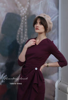 Valerie - vintage draped 1950s inspiration - heartmycloset