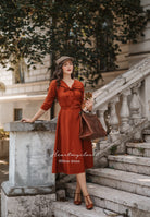 Willow Dress - 1950s A-line vintage dress - heartmycloset