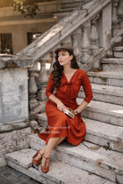 Willow Dress - 1950s A-line vintage dress - heartmycloset