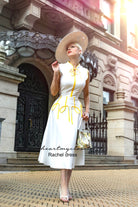 RACHEL - swing vintage inspired dress - heartmycloset