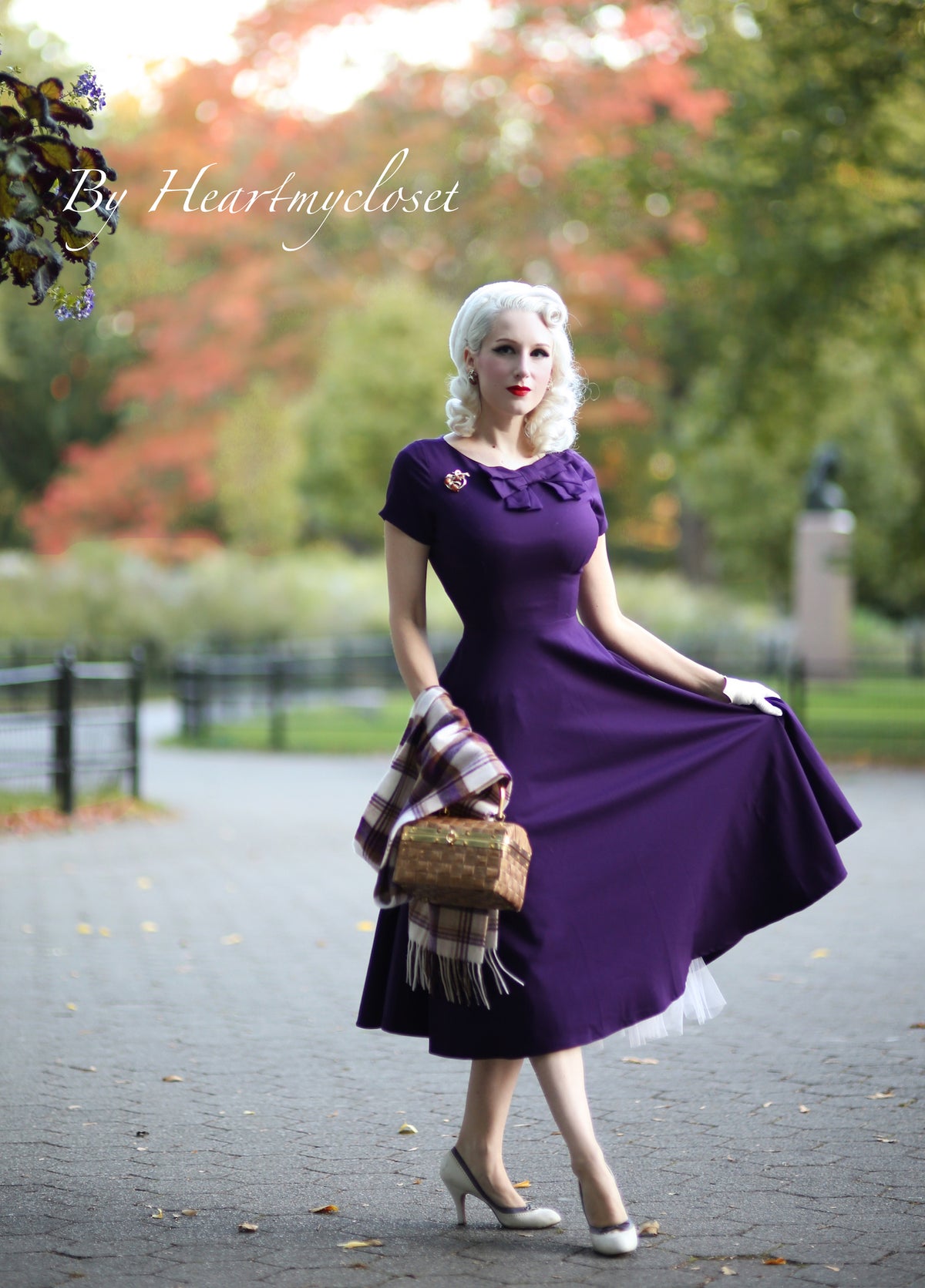Nottingham - bow swing dress - heartmycloset