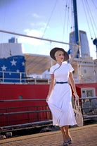 Cathy mermaid - mandarin collar mermaid skirt - heartmycloset