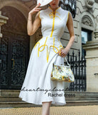 RACHEL - swing vintage inspired dress - heartmycloset