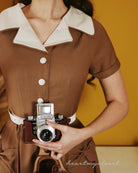 Ariel - 1950s A-line vintage dress - heartmycloset