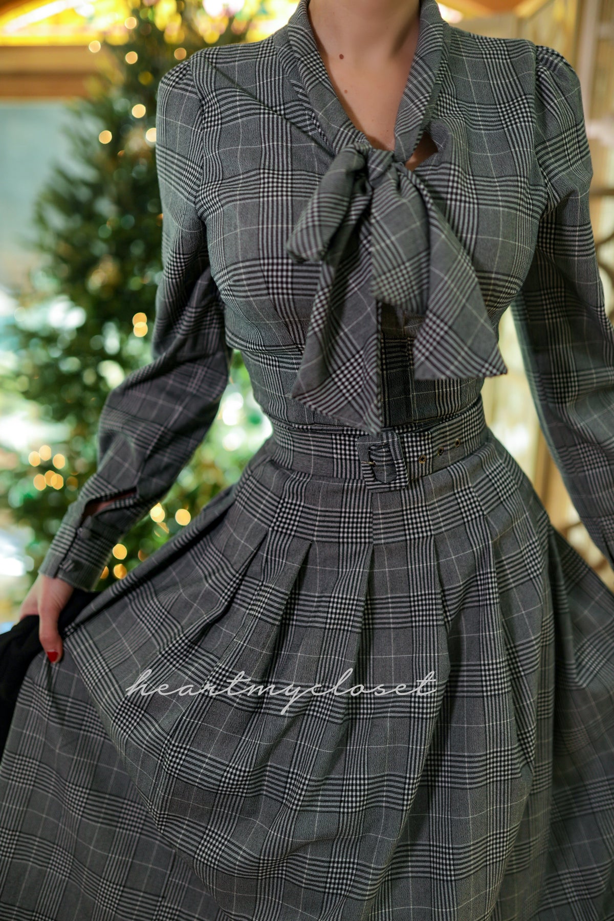 Plaid dress - Kate Middleton inspired - heartmycloset