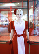 Jackie - 2 tone swing - 50s inspired dress - heartmycloset