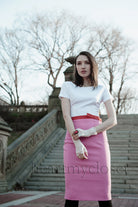 colorblock spring - 3 tone pencil dress - heartmycloset