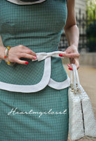 Doris - vintage 1950s suit with pencil skirt - heartmycloset