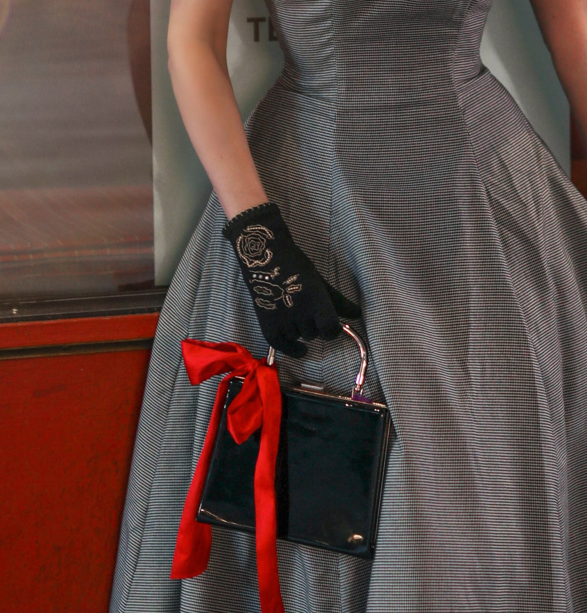 checkered dress - vintage tv inspired - heartmycloset