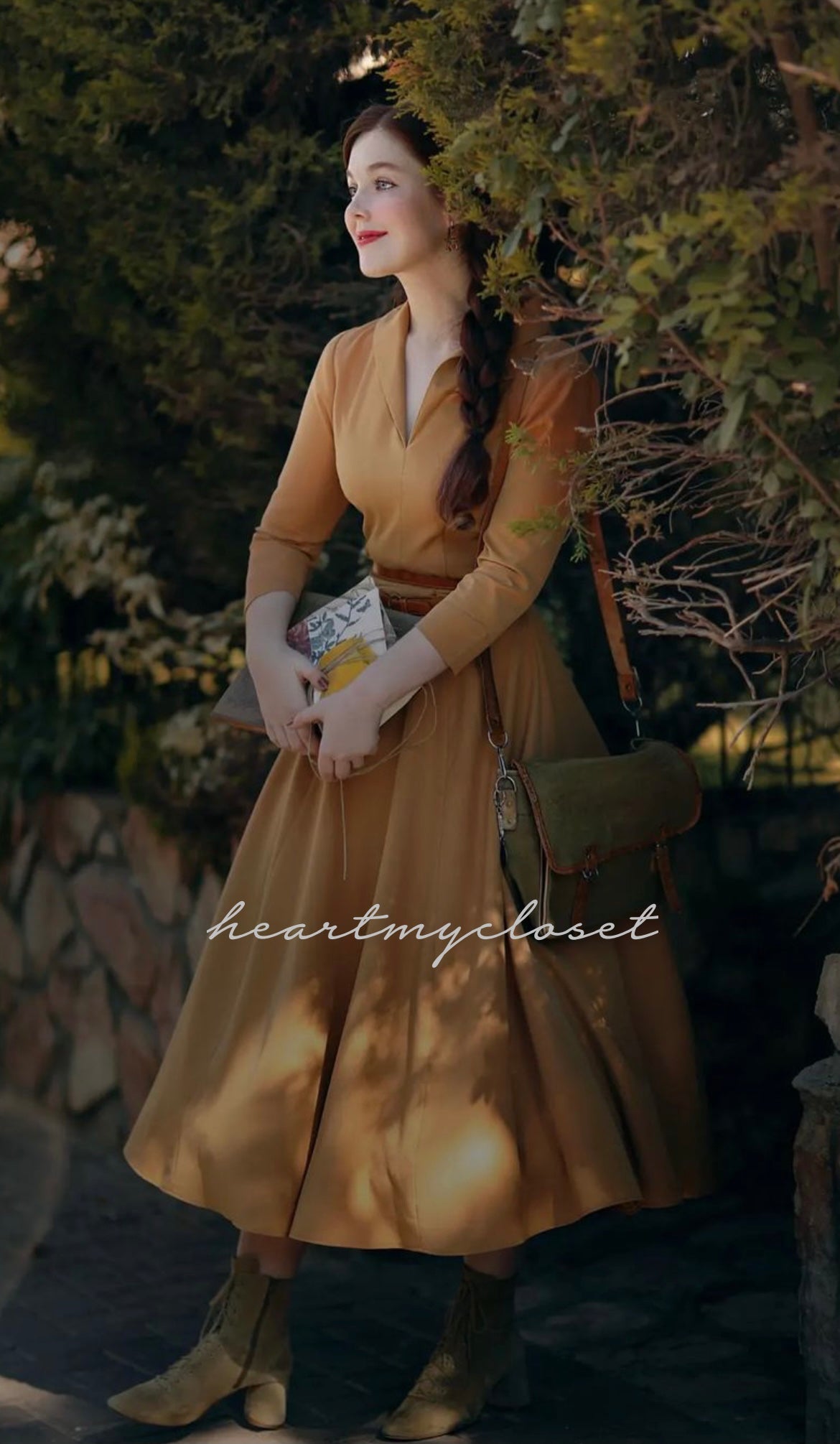 Casablanca - 1950s swing dress - heartmycloset