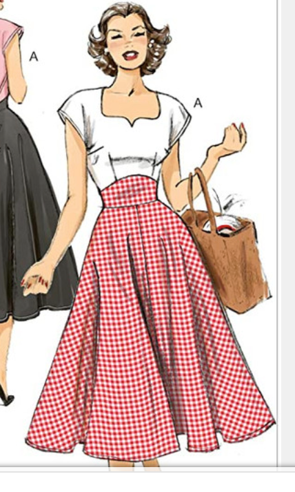 Caroline - swing retro dress with cap sleeves 50s 60s - heartmycloset