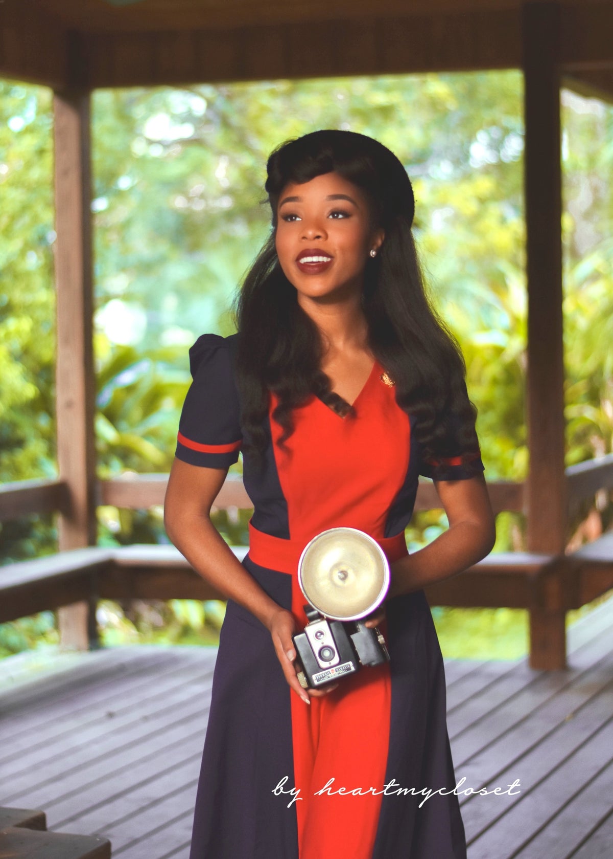 Agent carter - 2 tone cosplay 50s dress - heartmycloset