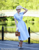 Rita - Marilyn Monroe dress with bow - heartmycloset