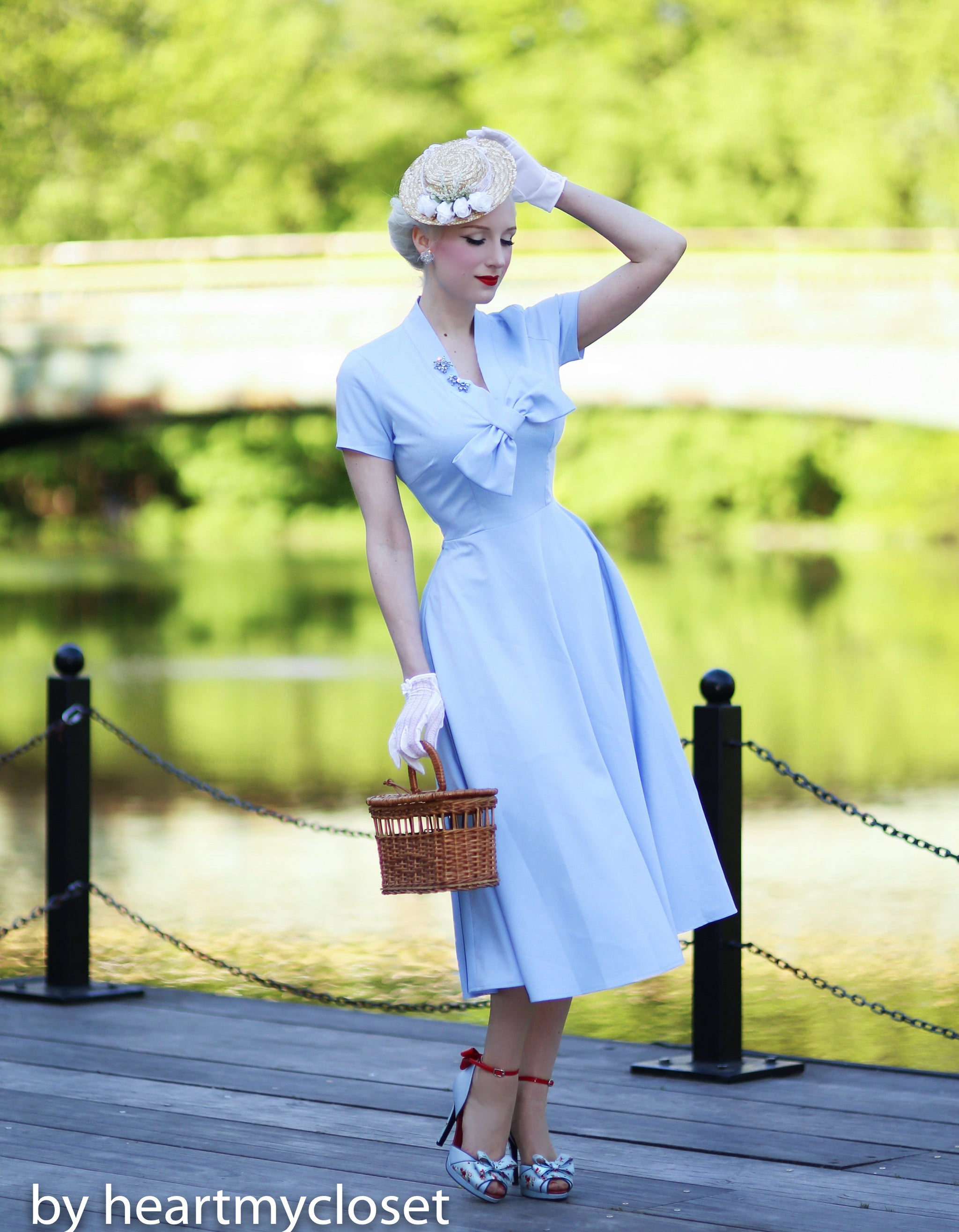Rita – Marilyn Monroe Dress with Bow Rita – Marilyn Monroe Dress with Bow