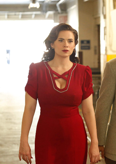 Agent Carter-Inspired Bold Red 50s Dress l HeartMyCloset
