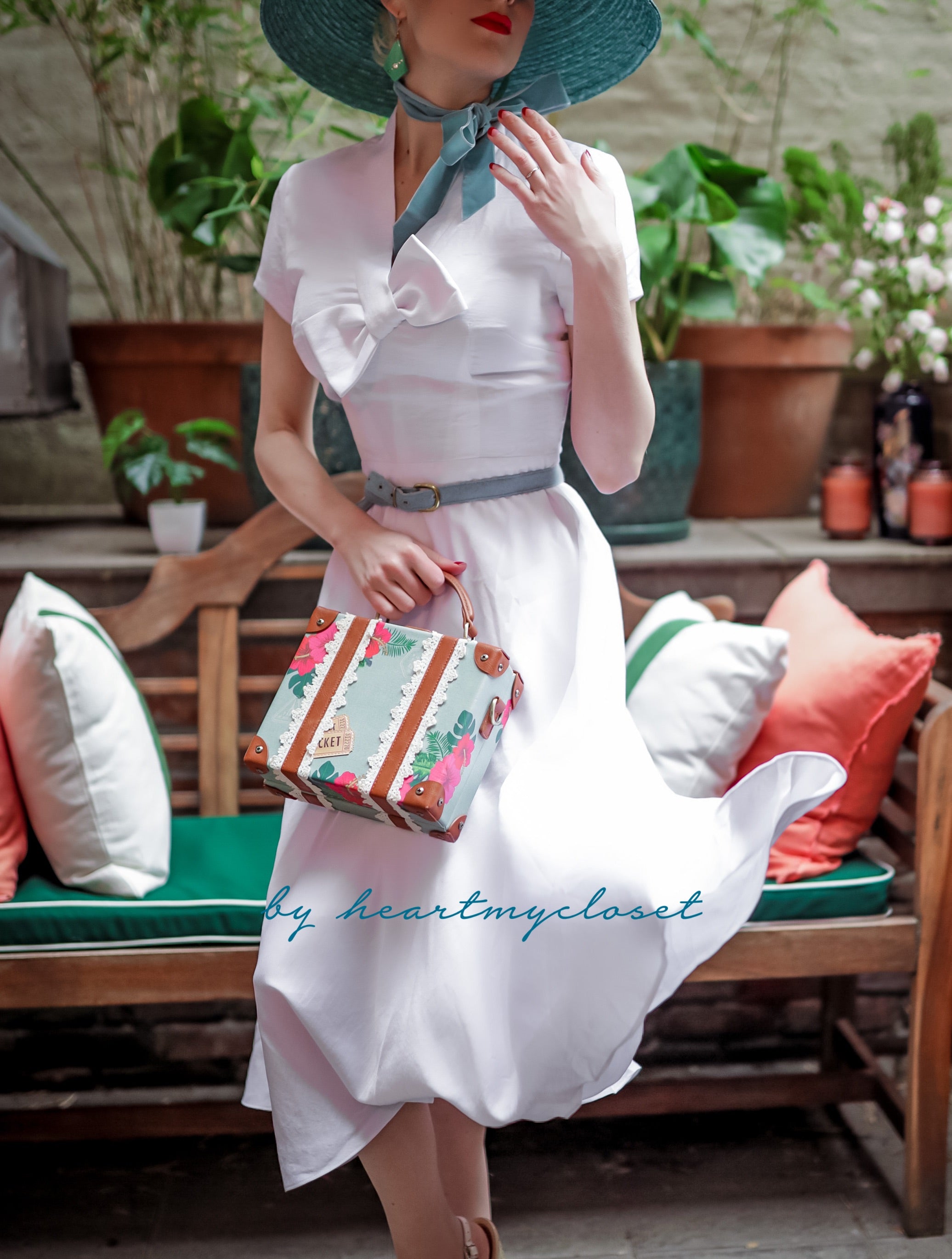 Rita – Marilyn Monroe Dress with Bow Rita – Marilyn Monroe Dress with Bow