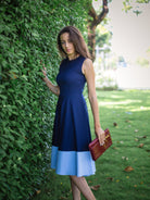 Meghan inspired - swing colorblock dress as on duchess - heartmycloset