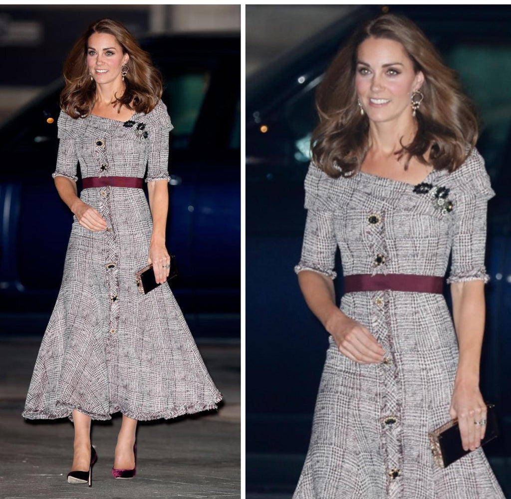 plaid Cambridge - Kate Middleton inspired dress
