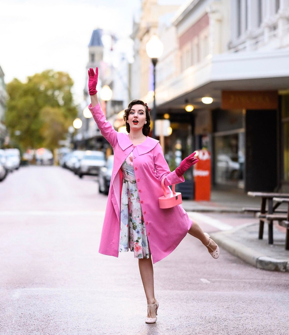 Monica coat- retro vintage coat - heartmycloset