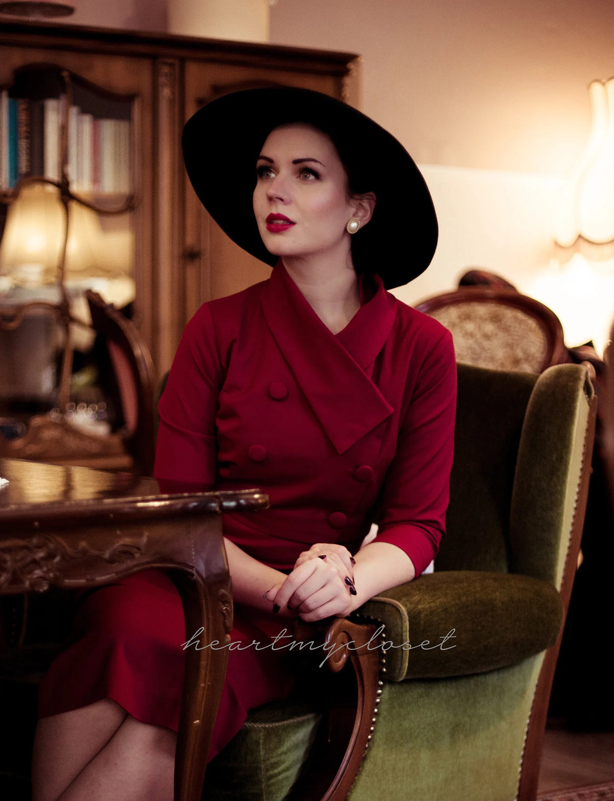 Sienna classic jacket + pencil dress custom made all sizes 40s 50s inspiration - heartmycloset