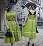 Jessica - vintage inspired swing dress 1950s - heartmycloset
