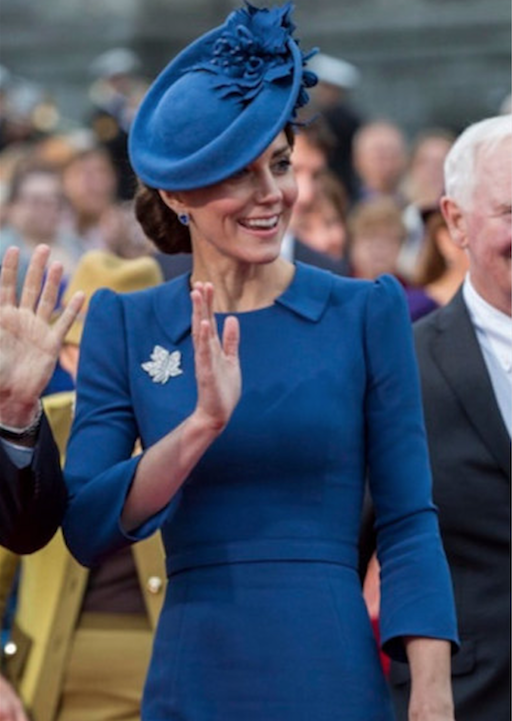 Kate Blue - blue wiggle dress with slight puff sleeves - heartmycloset