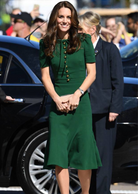 green Kate Middleton inspired dress - heartmycloset
