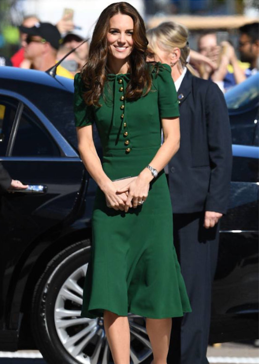 green emerald velvet dress green Kate Middleton inspired dress – heartmycloset