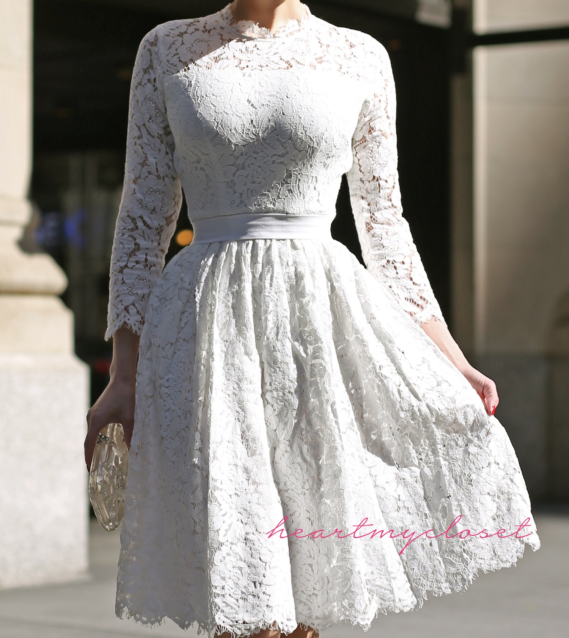 Kate Middleton White Lace Cocktail Dress | HeartMyCloset heartmycloset Kate Middleton White Lace Cocktail Dress | HeartMyCloset heartmycloset