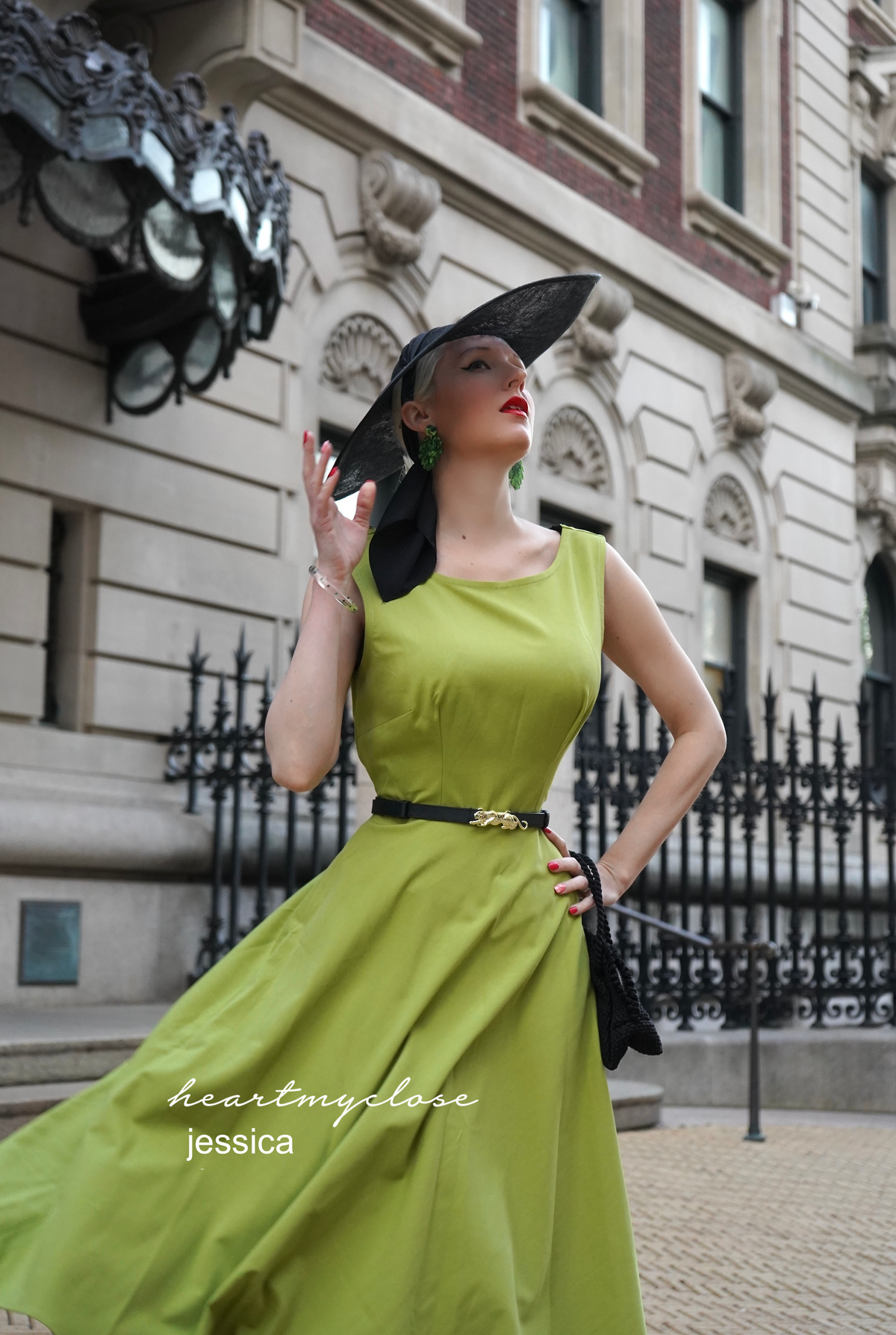Jessica - vintage inspired swing dress 1950s - heartmycloset