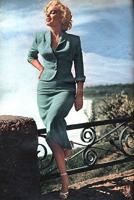 Marianne - vintage suit old hollywood glamour - heartmycloset